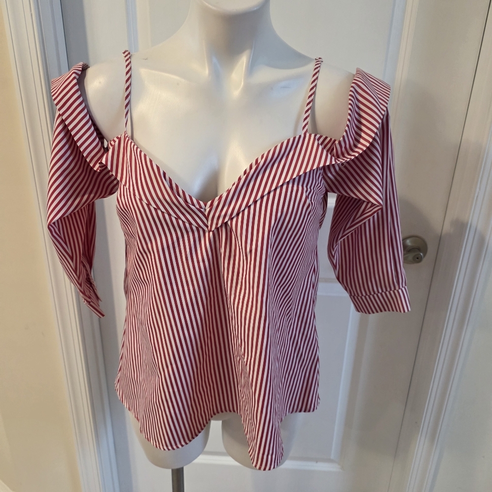 Bardot Off Shoulders Blouse Size 4
